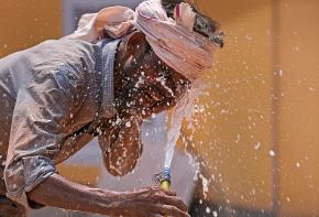June is burning: Today, the temperature of the capital Delhi can reach 44 degrees Celsius, the possibility of heat stroke