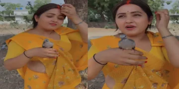 Kajal Raghavani got the unclaimed bird's baby, see what the actress did next