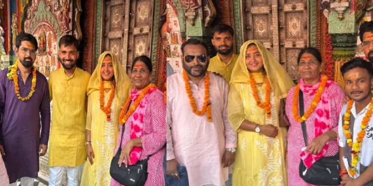 Kajal Raghavani reached Ayodhya after Sangam, visited Ram Lala