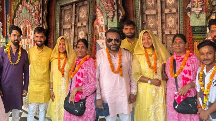 Kajal Raghavani reached Ayodhya after Sangam, visited Ram Lala