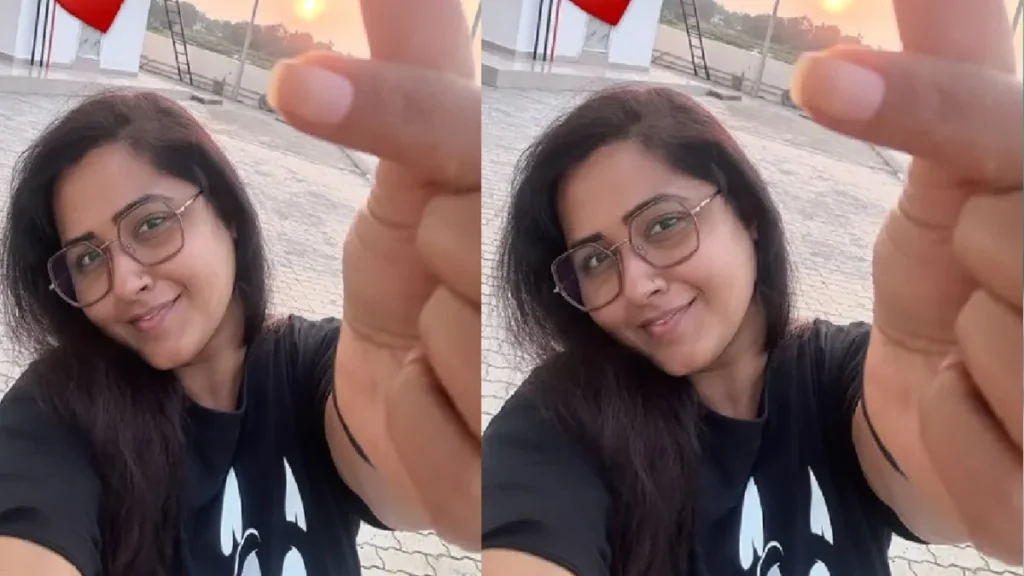 Kajal Raghavani shared pictures of sunset, without seeing photos of makeup actress, eyes will be open