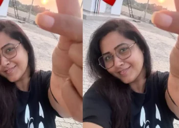Kajal Raghavani shared pictures of sunset, without seeing photos of makeup actress, eyes will be open
