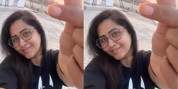 Kajal Raghavani shared pictures of sunset, without seeing photos of makeup actress, eyes will be open