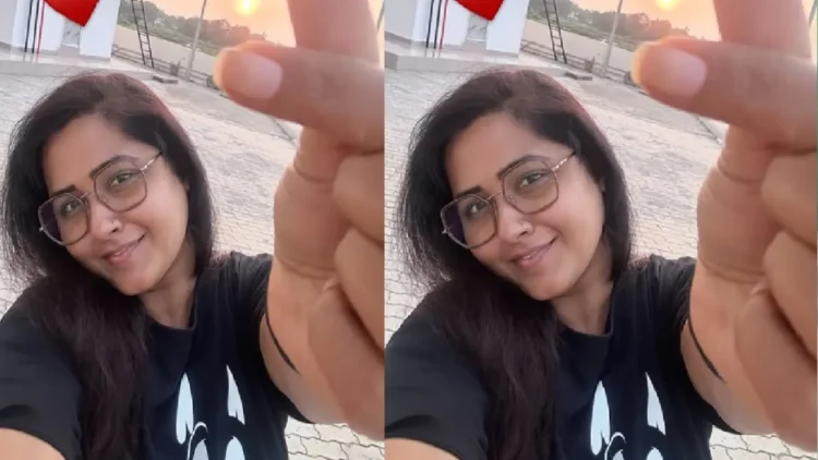 Kajal Raghavani shared pictures of sunset, without seeing photos of makeup actress, eyes will be open