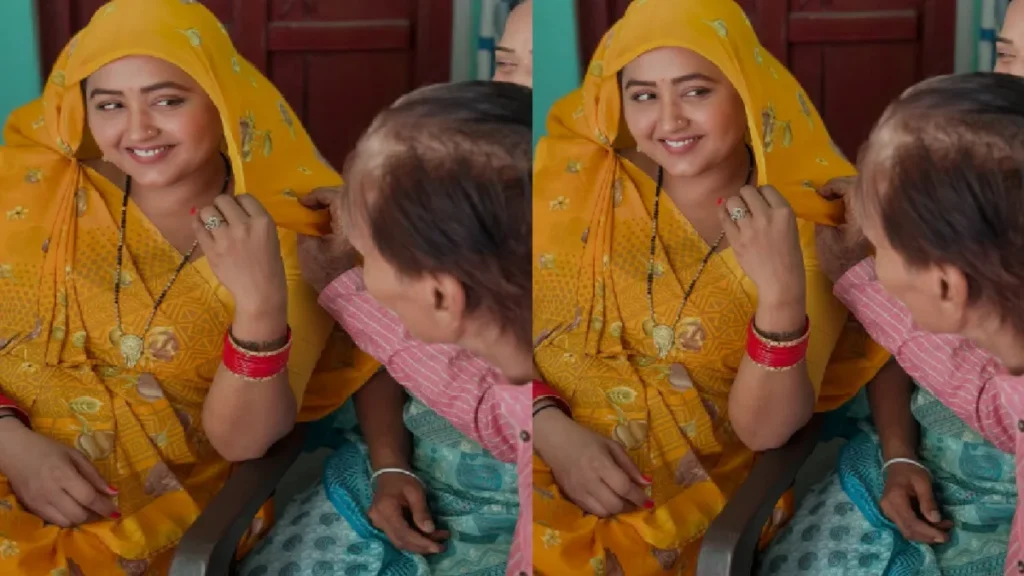 Kajal Raghavani's mouth shown on the set, actress shared pictures in yellow saree
