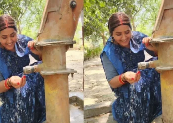 Kajal Raghwani, who was seen filling water from Chapakal in the scorching heat, will blow pictures of actress