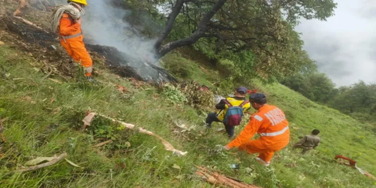 Kedarnath Helicopter Accident: Ban on helicopter service for Kedarnath till further order, 7 people including children have lost their lives, Helicopter service to kedarnath stopped Till further or orders as seven died in crash near village