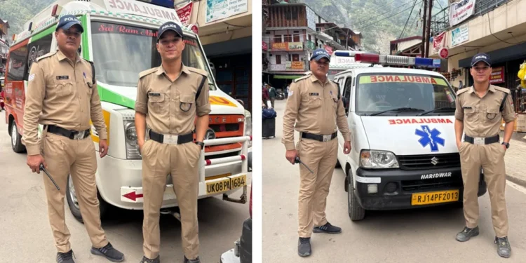Kedarnath by Ambulance: Kedarnath was going to book ambulances to avoid jam and no entry, Kedarnath, no work was done in front of the police, to avoid traffic jam and no entry, people was going to kedarnath by ambulance, but their cleverness did note word in fruits of the police