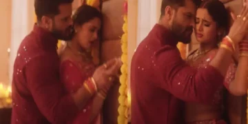 Khesari Lal Yadav asked on Suhag's SEZ, "Sapphire fell red with shame