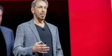 Larry Ellison became the world's second richest person, Zuckerberg and Bezos behind