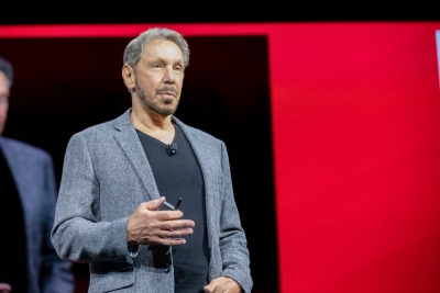 Larry Ellison became the world's second richest person, Zuckerberg and Bezos behind