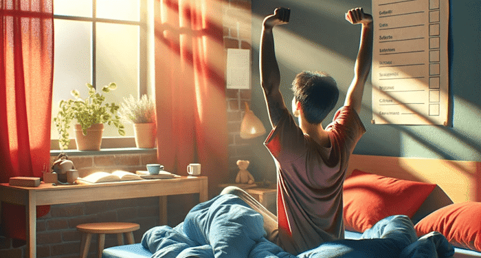 Leaders and winners make morning habits, how to go in video how to make a disciplined routine to get success in life