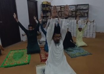 Maulana Mufti Shahabuddin Rajvi Barelvi did yoga, emphasized on adopting daily life