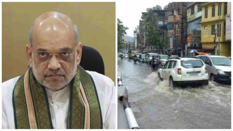 More than 4 lakh people affected by floods in Assam, number of dead reached 10; Amit Shah talks to CM