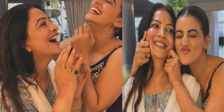 "Mother too, friend too ..", Akshara Singh looted mother Neelima, looked at both of them