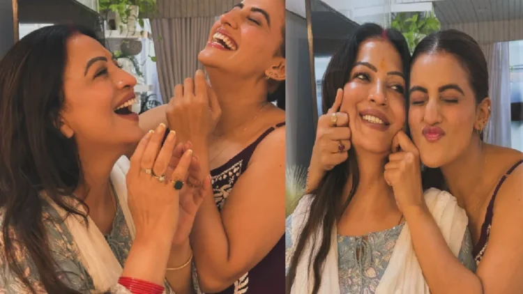 "Mother too, friend too ..", Akshara Singh looted mother Neelima, looked at both of them