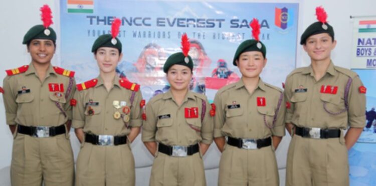 NCC cadets created history, Mount Everest,