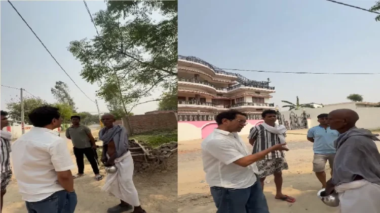 Nirhua came out on the village's Dagariya, Guptugu with the people of the village