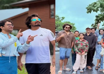 Nirhua in a chil mood on weekend, actor on trip with family