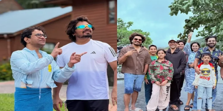 Nirhua in a chil mood on weekend, actor on trip with family