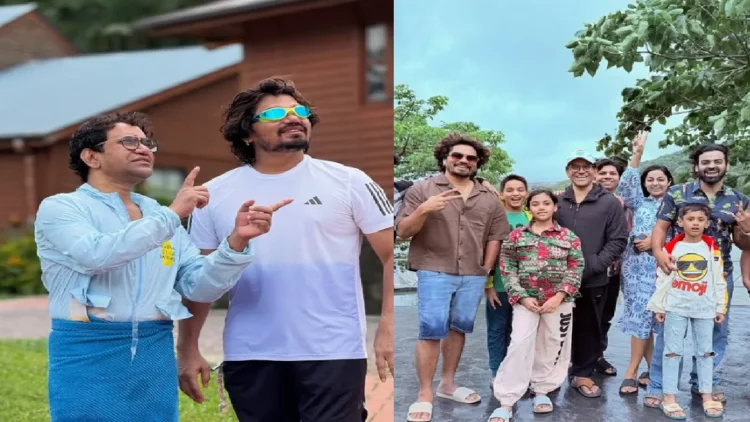 Nirhua in a chil mood on weekend, actor on trip with family