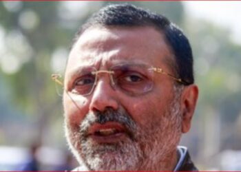 Nishikant Dubey accused the Gandhi family of giving thousands of crores of rupees to Pakistan for canal and dams