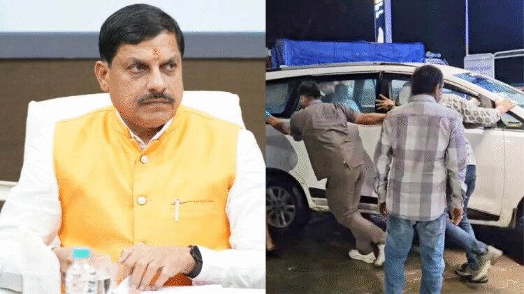 Not even CM's Vehicles Vehicles Stopped Once Child Filling Diesel with Water Earthquake Petrol pump Seled | CM's vehicles did not spare! 19 vehicles closed together, stirring as soon as the water diesel was filled - petrol pump seal. News Track in Hindi