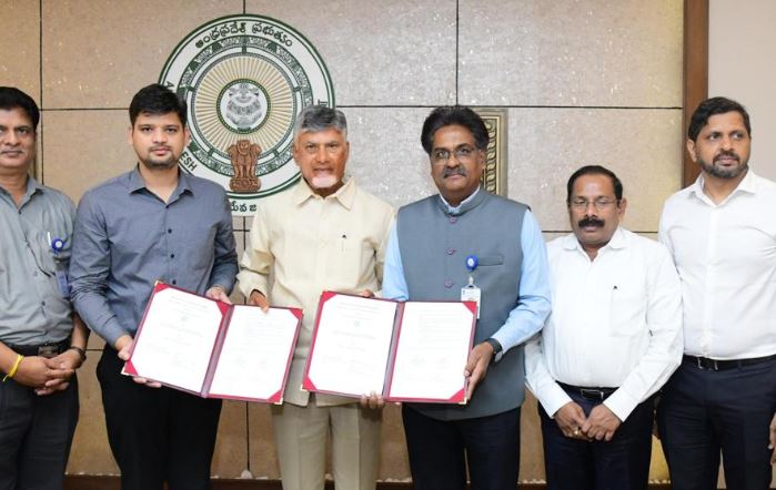 Now Chief Minister Naidu will run the government with the help of satellite! An agreement with ISRO