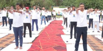 Officers and employees take time out for yoga: Anurag Rastogi