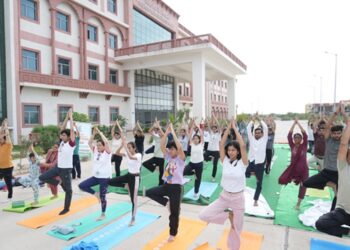 Organizing Yoga Unplugged Session at Dausa Medical College, unique initiative to connect youth with yoga