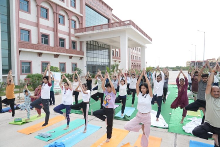 Organizing Yoga Unplugged Session at Dausa Medical College, unique initiative to connect youth with yoga