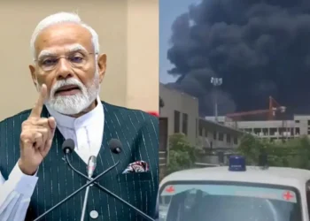 PM Narendra Modi's visit to Ahmedabad plane crash