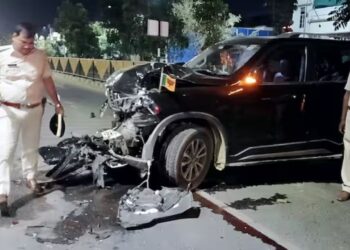 Patna Accident | Bihar News | Patna Scorpio Ran Over Policemen | Bihar Road Accident | Patna News in Hindi | Bihar Police News | , Weapon of death became speed! Scorpio crushed three policemen in Patna, woman soldier dies. News Track in Hindi