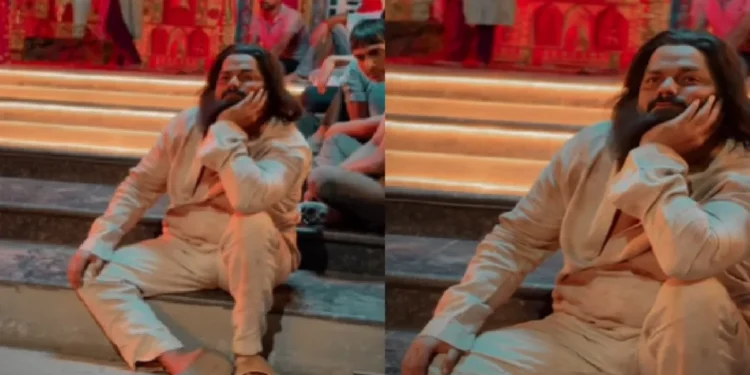 Pawan Singh was seen looted with big beard and long hair, fans were afraid to see this hulia of power star