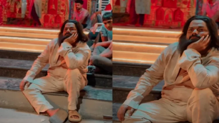Pawan Singh was seen looted with big beard and long hair, fans were afraid to see this hulia of power star