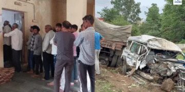 People was going to Vote in Mahisagar Jeep Collided With Truck 2 Died 13 Injured | Gujarat Panchayat Election 2025: People were going to vote in Mahisagar, truck collided jeep, 2 killed, 13 injured. News Track in Hindi