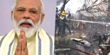 Plain crash full of 242 passengers in Ahmedabad, PM Modi expresses grief