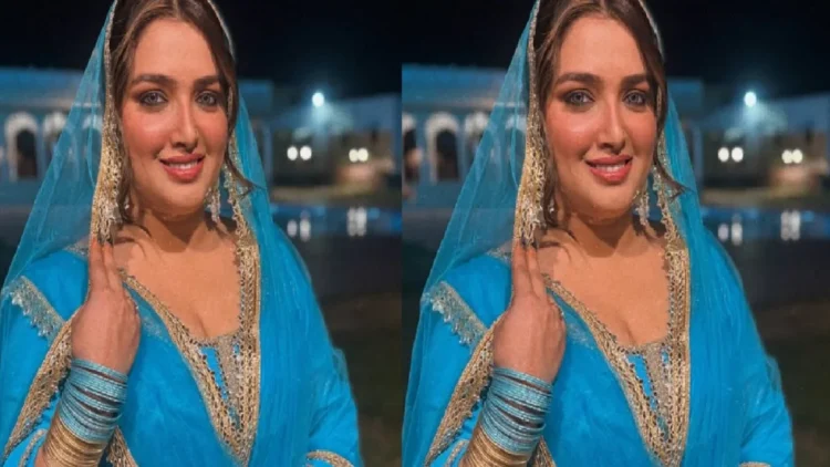 Princess Jasmine became Amrapali Dubey, actress wreaked havoc in Anarkali suit