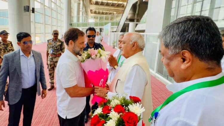 Rahul Gandhi Reached Haryana Congress to resolve the dispute, Meeting with Senior Leaders Continues | Rahul Gandhi arrived in Haryana Congress to resolve discord, meeting continues with senior leaders. News Track in Hindi