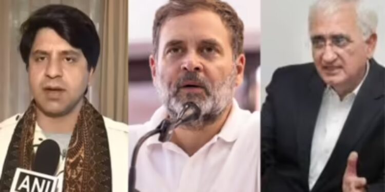 Rahul Gandhi, Salman Khurshid, Political Controversy, Rahul Gandhi Pakistan Controversy, Salman Khurshid RRR Statement, Congress Party Internal Conflict, RRR CONGRESS LADERS, RAHULGERSS LADERSS News, Revanth Reddy Controversy, Jairam Ramesh Criticism, Operation Sindoor Reaction, Salman Khurshid News, Congress vs Bjp, Rahul Gandhi Nationalism Debate, India Pakistan Pakstical Clash, Congress PALITICAL CHEBATE Supporter Claim, BJP Attacks Congress, Shehzad Poonawalla on Congress, RRR GANG Congress, Congress Leaders vs Army, Political Nationalism India, Political Nationalism India, Rahul Gandhi Vs Army, ARMY, ARMYS ANTI National Remarks, BJP Congress Clash 2025, Indian Politics Breaking News, Rahul Gandhi Speech Controversy, Salman Khurshid Nationalism, Internal Rift in Congress, India Army Operation Sindoors, Congress Military criticism, BJP response Congress leaders, nationalism vs opposition india, revant reddy statement, jairam ramesh army remark, Indian politics trending news, Indian Politics Trending News, Rahul Gandhi Patriotism Debate, Salman Khurshid vs RRR, Congress veteran vs Leadership, BJP on Rahul Gandhi, Political Battle India 2025, Congress vs Indian Army, Congress Leadership crisis, rahul gandhi trending tday Drama India, Congress Narrative on Pakistan, Internal Politics Congress Party, Modi vs Rahul Gandhi Latest, Rahul Gandhi Social Media Trends. , Rahul Gandhi is now a supporter of Pakistan? Big ruckus in Congress! Salman Khurshid washed 'RRR'. News Track in Hindi