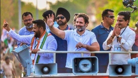 Rahul Gandhi claims "match fixing" in Bihar, BJP retaliated
