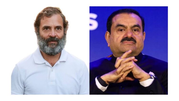 Rahul Gandhi's LIC on investment in Adani Group