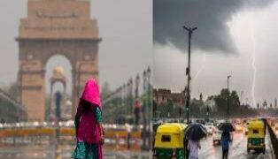 Rain estimated with thunderstorms in Delhi, IMD released 'Yellow Alert'