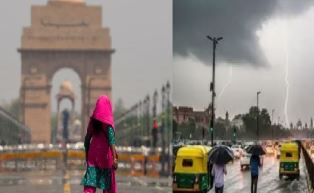 Rain estimated with thunderstorms in Delhi, IMD released 'Yellow Alert'