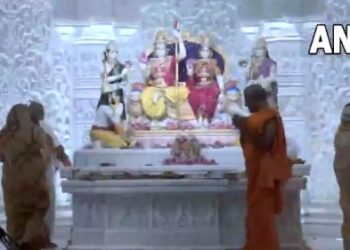 Raja Rama sits in Ram temple, Ram Darbar's life prestige