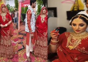 Rani Chatterjee became a bride in a red couple, who proposed by giving roses