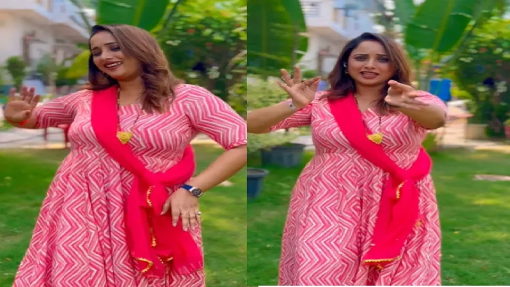 Rani Chatterjee climbed the color of Ram Bhakti, Amazing on Alia Bhatt's song