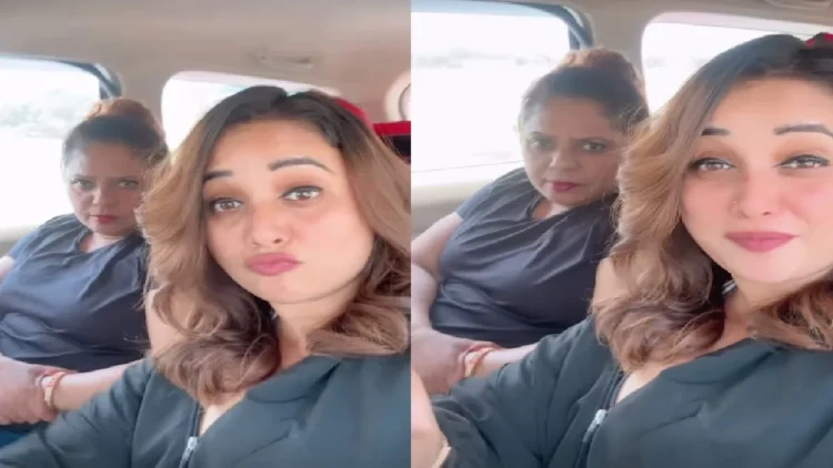 Rani Chatterjee on a new journey, a lot of fun in the car with mother