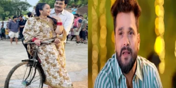 Rani Chatterjee trolled Khesari Lal Yadav by posing photos with a bicycle!