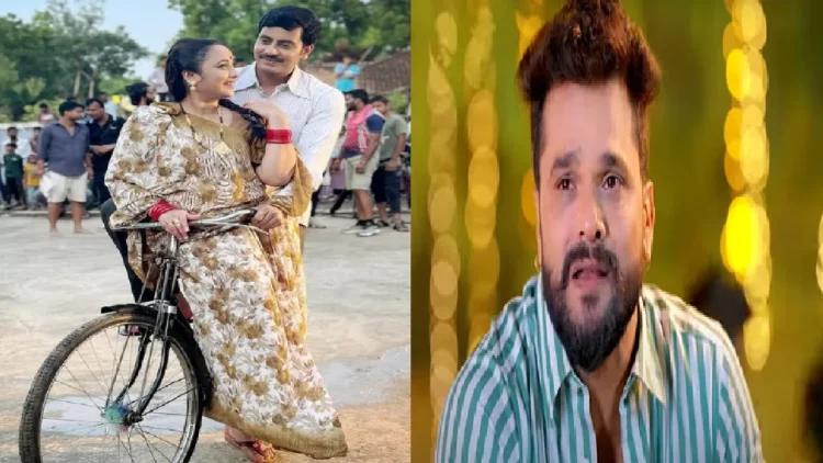 Rani Chatterjee trolled Khesari Lal Yadav by posing photos with a bicycle!